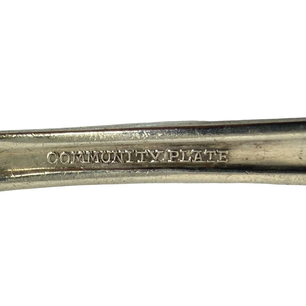 Vintage Oneida Community Plate Adam Silverplate Soup Spoon 1917 No Monogram